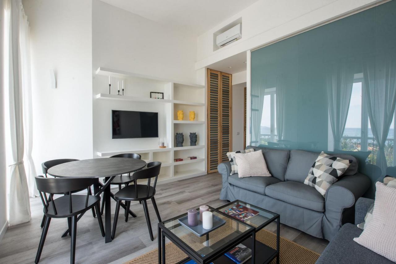 Апартаменты Loft Trinacria Con Vista Mare Палермо Экстерьер фото